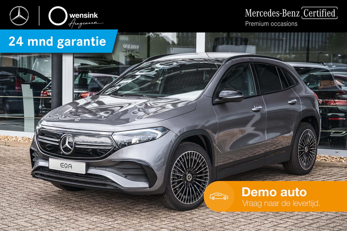 Mercedes-Benz EQA - 250+ AMG Line 71 kWh | Panoramadak | Sfeerverlichting | Parkeercamera | Stoelverwarming | - AutoWereld.nl