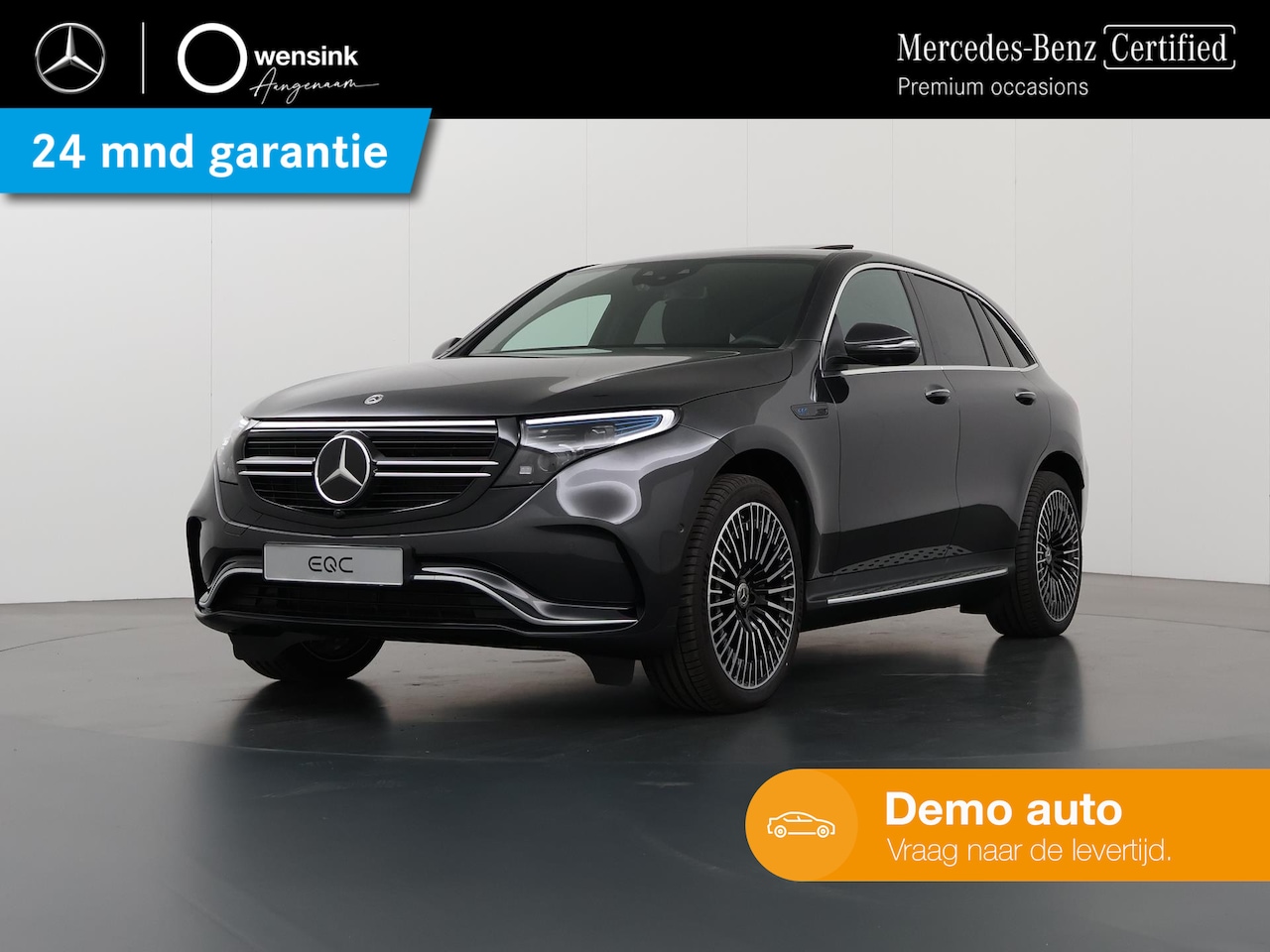 Mercedes-Benz EQC - 400 4MATIC AMG Premium Plus 80 kWh | Head Up Display | Stoel Memory | Trekhaak | Panoramad - AutoWereld.nl