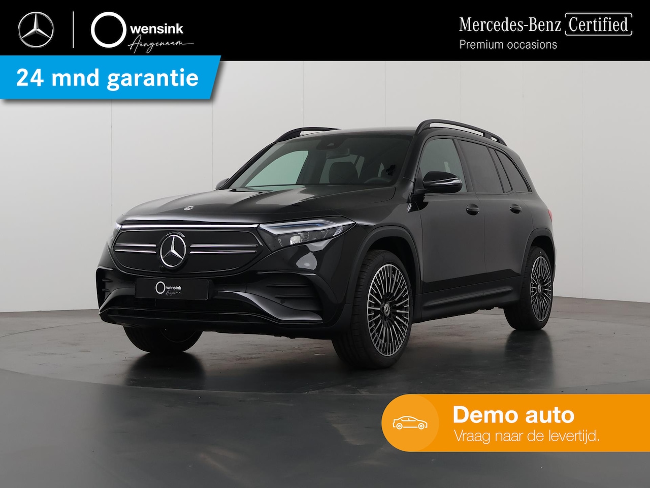 Mercedes-Benz EQB - 250+ AMG Night 71 kWh | Smartphone pakket | Dodehoek assistent | 20 inch lichtmetalen velg - AutoWereld.nl