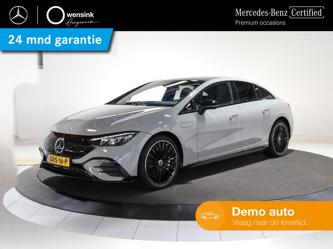 Mercedes-Benz EQE - 300 AMG Line 89 kWh Panoramadak | Night pakket | Airmatic | 20 inch LM velgen - AutoWereld.nl