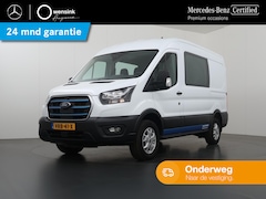 Ford E-Transit - 350 L2 H2 Trend 68 kWh | Dubbele Cabine | Navigatie | Airco | Parkeercamera | LM Velgen |