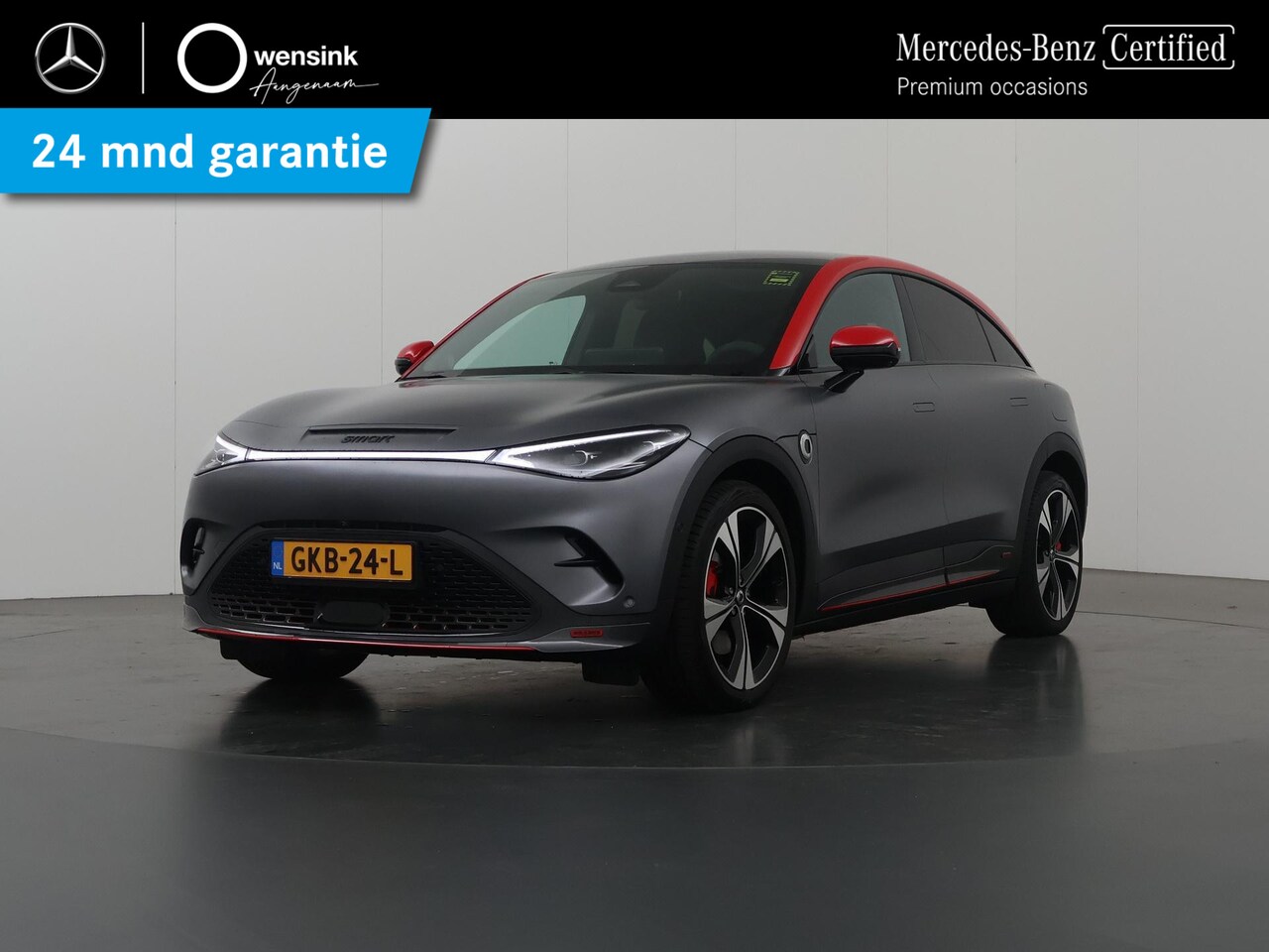 Smart #3 - BRABUS 66 kWh | Panoramadak | Keyless | CyberSparks koplampen | Beats Soundsysteem | Head- - AutoWereld.nl