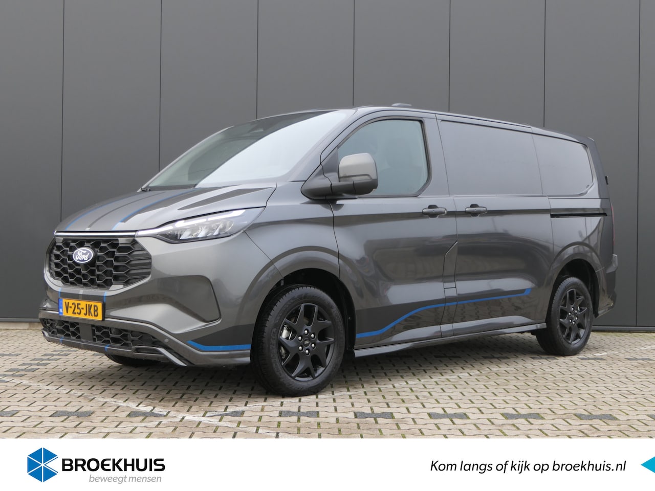 Ford Transit Custom - 320 2.5 PHEV L1H1 Sport | Automaat | 233pk Plug in-Hybride | 2300KG trekgewicht | Dubbele - AutoWereld.nl