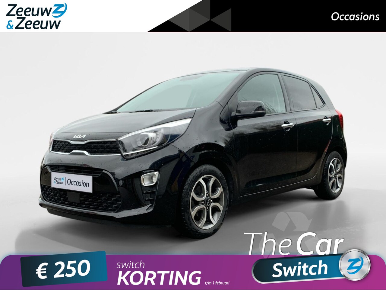 Kia Picanto - 1.0 DPi DynamicPlusLine | Keyless entry | Navigatie | Cruise control - AutoWereld.nl