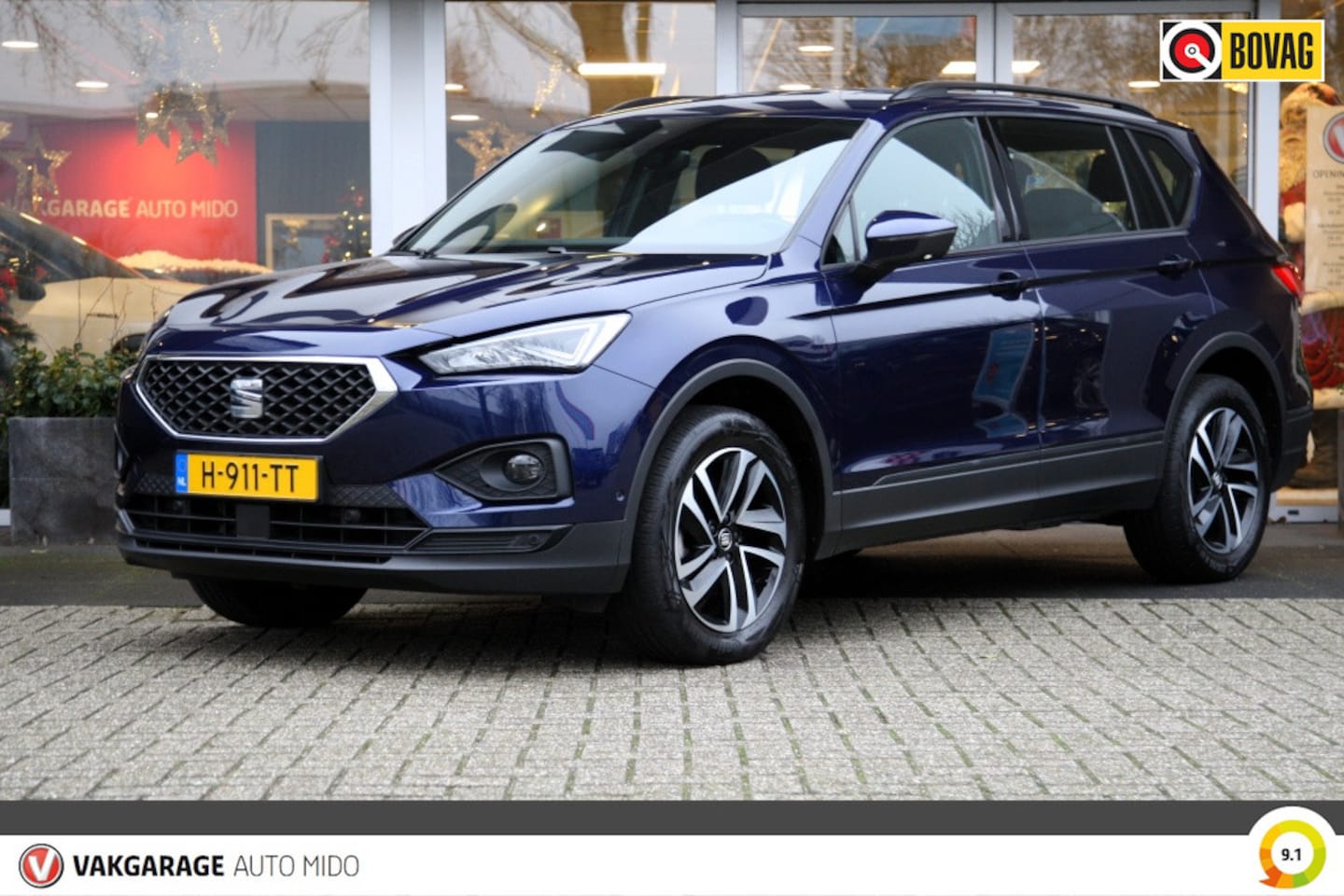 Seat Tarraco - 1.5 TSI Automaat Style 7-persoons -NLD auto- -Upgrade Profession - AutoWereld.nl