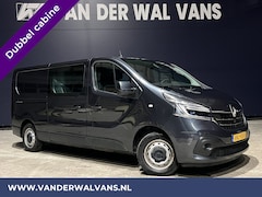 Renault Trafic - 2.0 dCi 120pk L2H1 Dubbele Cabine Euro6 Airco | 6-Zits | Navigatie | 2x zijdeur | LED | Ca