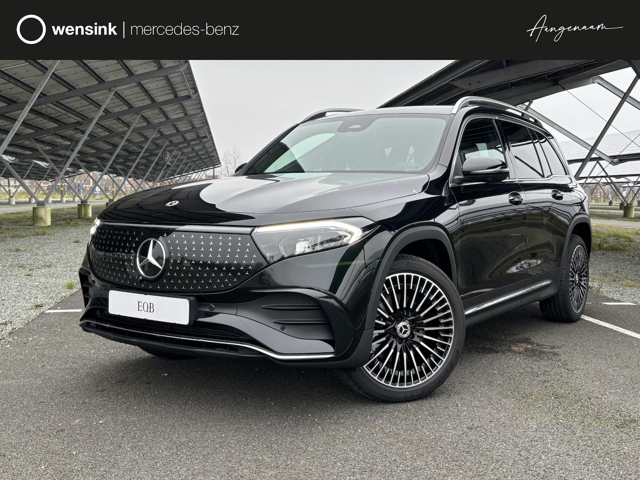 Mercedes-Benz EQB - 250+ AMG Line 71 kWh | Panoramadak | Burmester | Head-up display | 360 camera | Sfeerverli - AutoWereld.nl