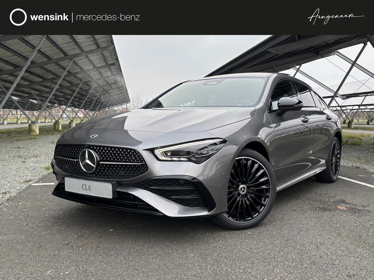 Mercedes-Benz CLA-klasse Shooting Brake - 250 e Star Edition AMG Line | Panoramaschuifdak | Multibeam LED | Night | Sfeerverlichting - AutoWereld.nl