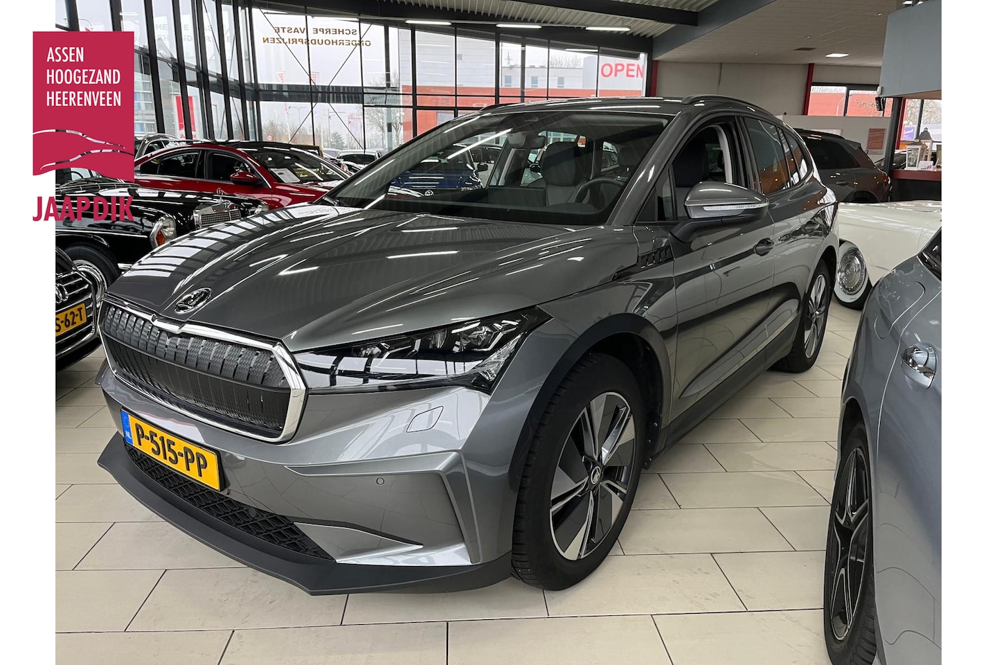 Skoda Enyaq iV - BWJ 2022 60 204 PK APPLE CARPLAY / ANDROID AUTO / STOELVERW. / HALF LEER / NAVI / CLIMA  / - AutoWereld.nl