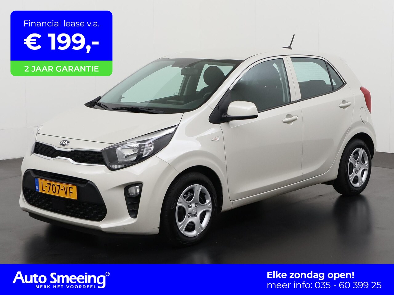 Kia Picanto - 1.0 DPi ComfortLine Automaat | Airco | Bluetooth | Zondag Open! - AutoWereld.nl