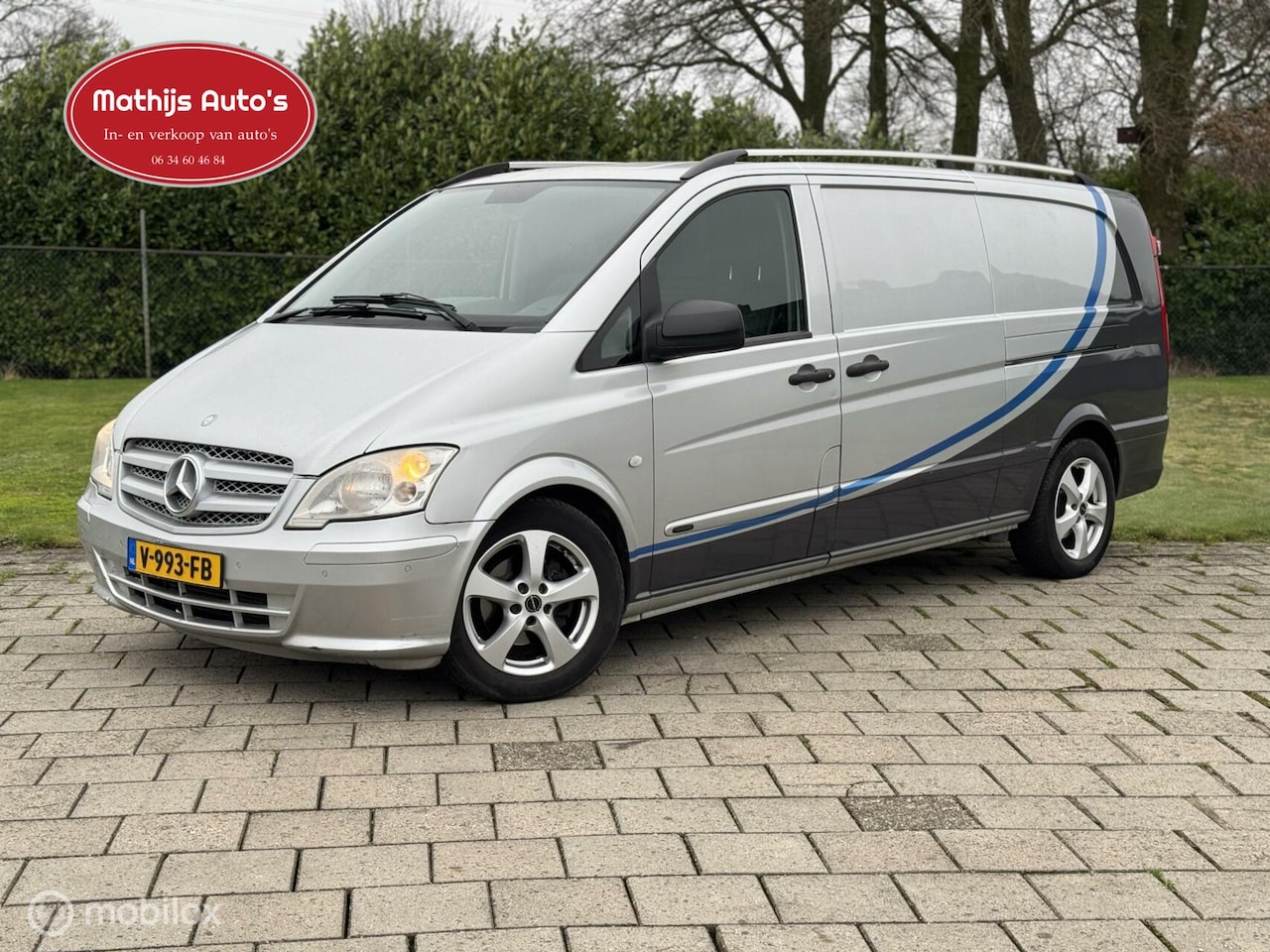 Mercedes-Benz Vito - Bestel 122 CDI 343 V6 leder Automaat! Marge! - AutoWereld.nl