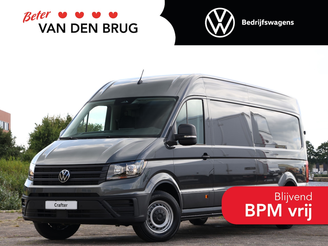 Volkswagen Crafter - 35 2.0 TDI 140PK L4H3 Trendline | Nieuw model | Airco | Cruise Control | Navi via App-conn - AutoWereld.nl