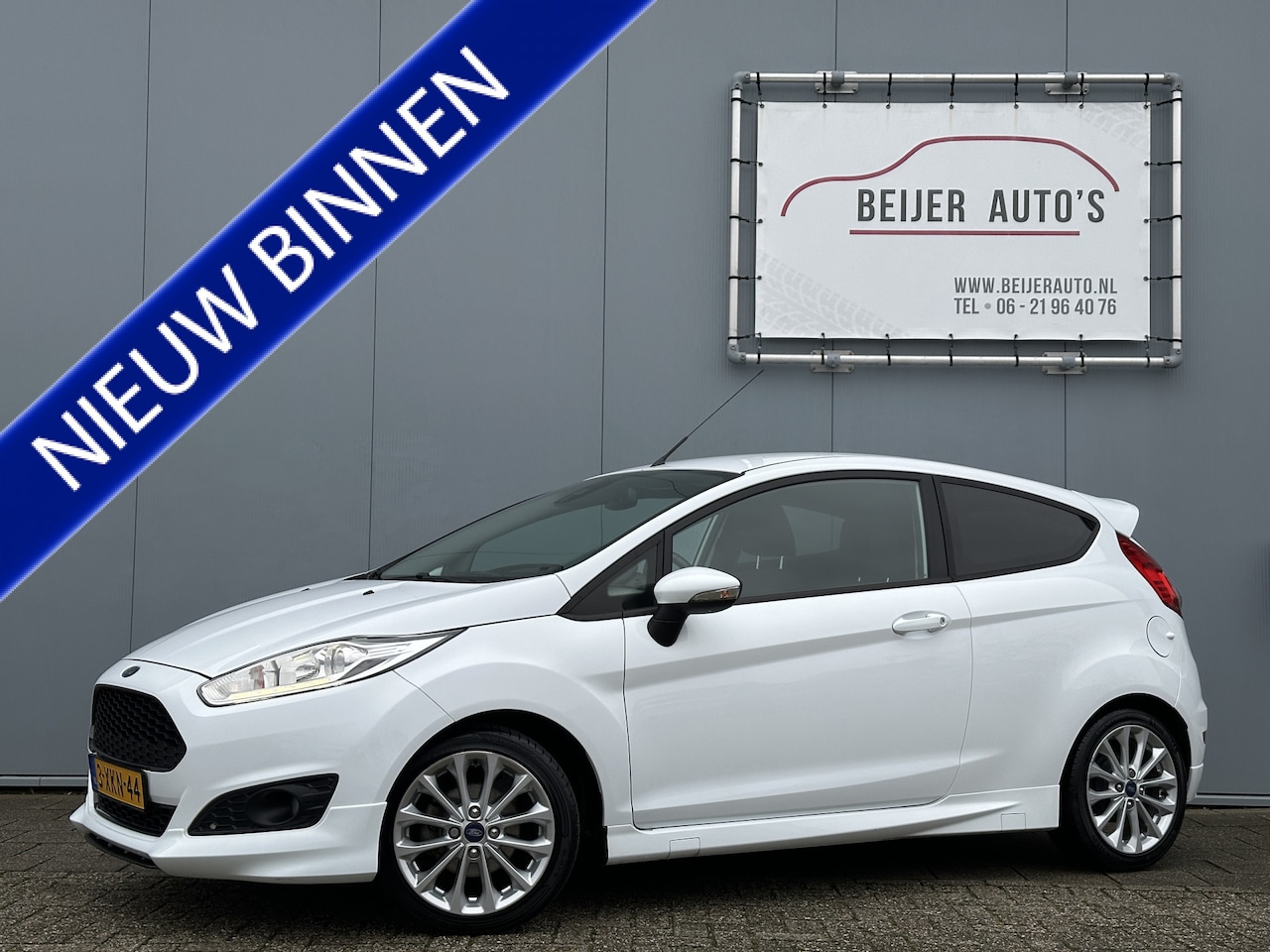 Ford Fiesta - 1.0 EcoBoost Sport Trekhaak/Navi/Bluetooth. - AutoWereld.nl