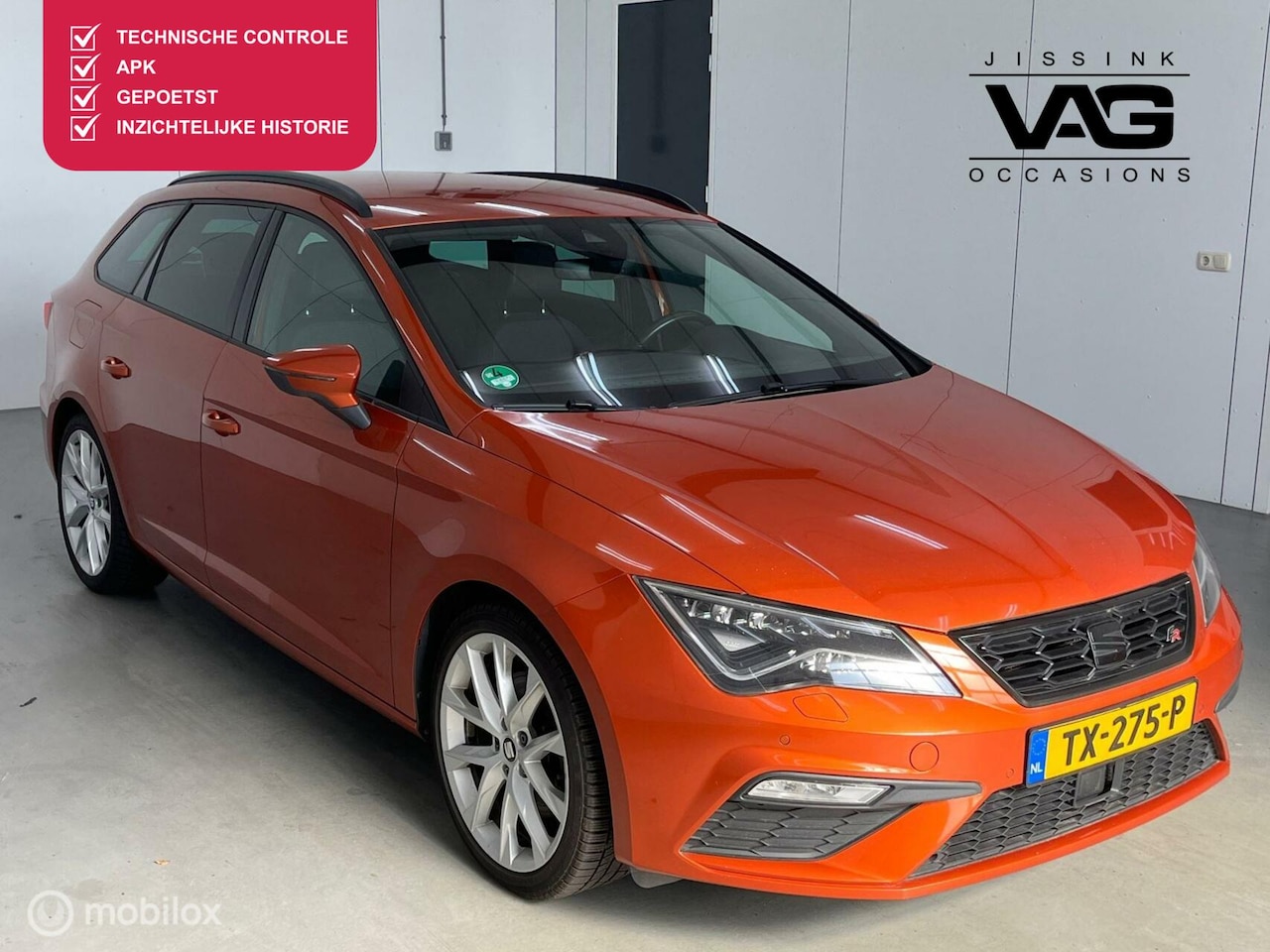 Seat Leon ST - 2.0 TSI FR LED Beats Camera Automaat Trekhaak ACC - AutoWereld.nl