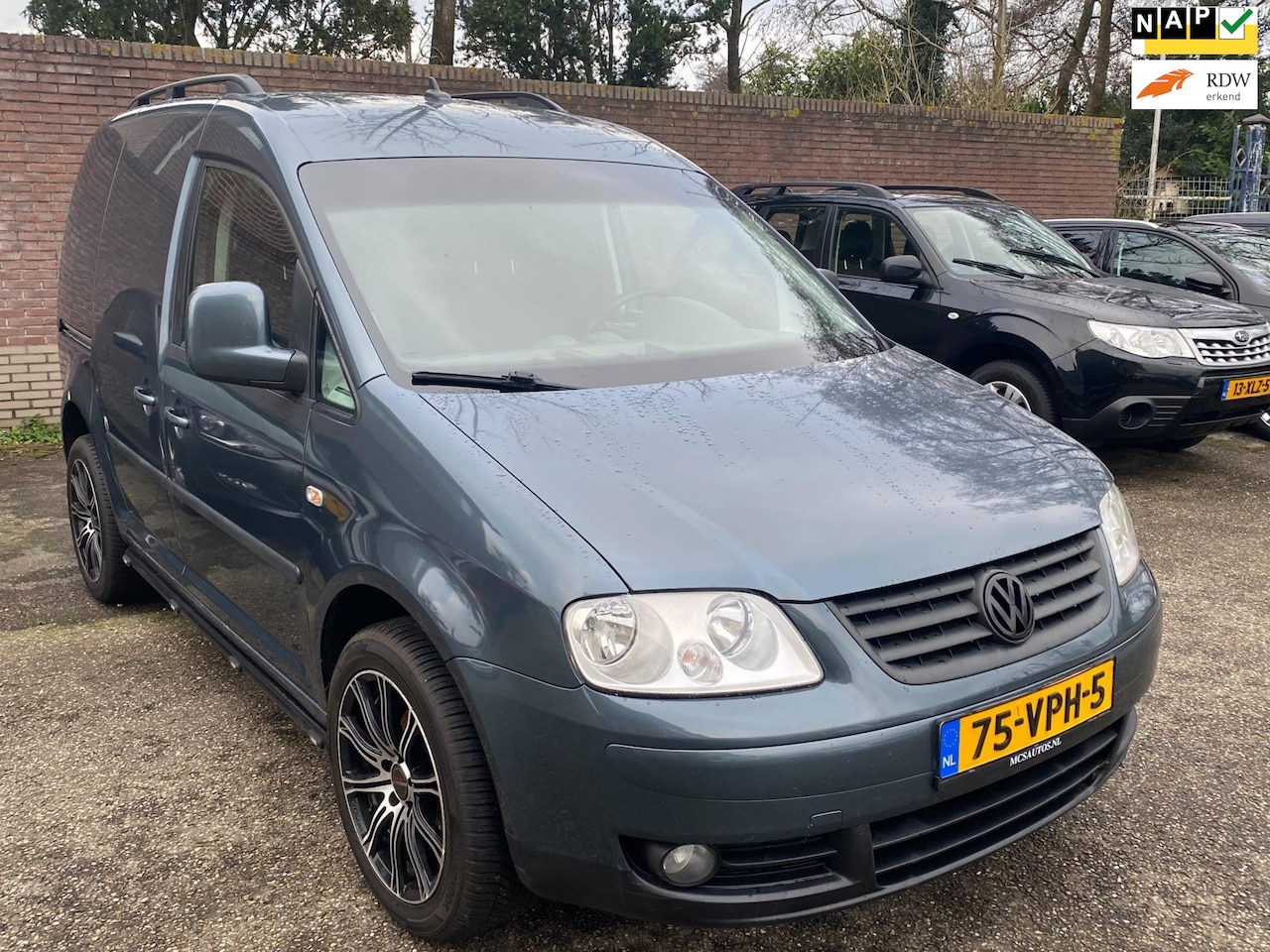 Volkswagen Caddy - 1.9 TDI Aut, Navi, 17" 105PK, heel netjes, marge - AutoWereld.nl