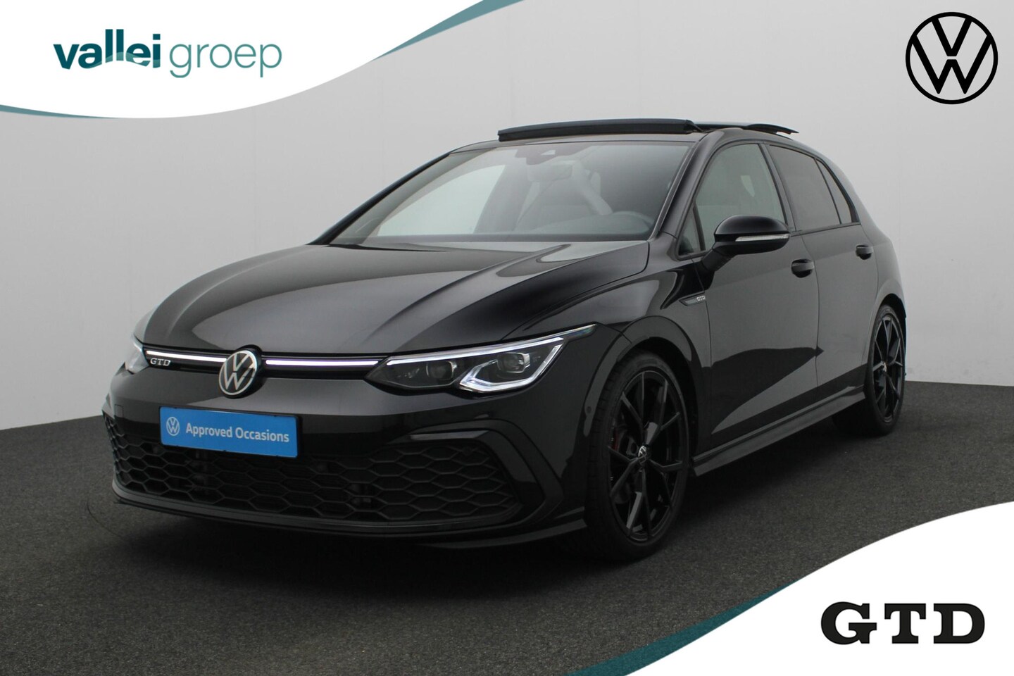 Volkswagen Golf - 2.0 TDI 200PK DSG GTD Black Style | Pano | Standkachel | 19 inch | IQ Light | Keyless | Na - AutoWereld.nl