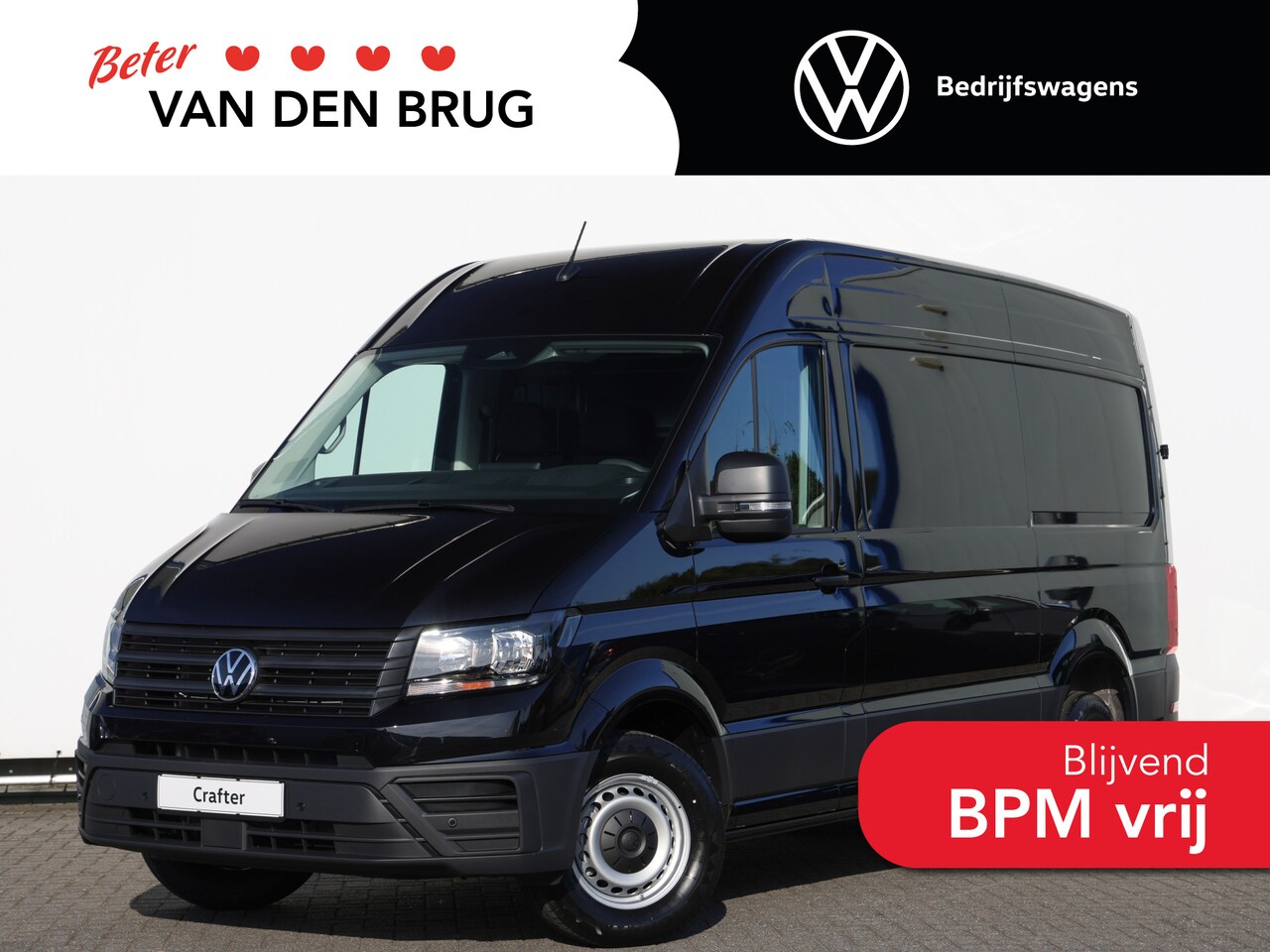 Volkswagen Crafter - 35 2.0 TDI 140PK L3H3 Trendline | Nieuw model | Airco | Cruise Control | Navi via App-conn - AutoWereld.nl