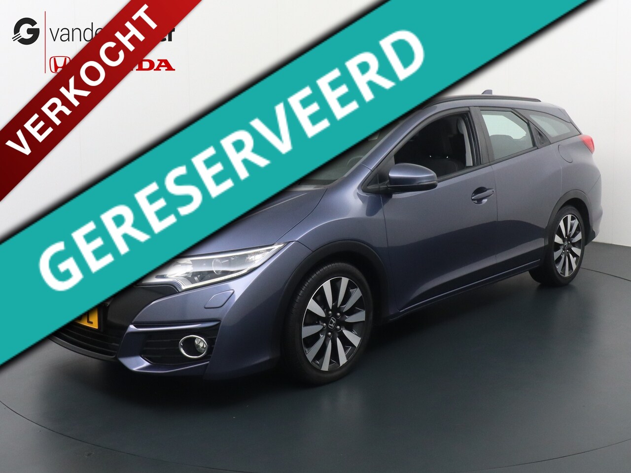 Honda Civic Tourer - 1.8 142pk Aut. Elegance Rijklaarprijs incl 12 maanden garantie - AutoWereld.nl