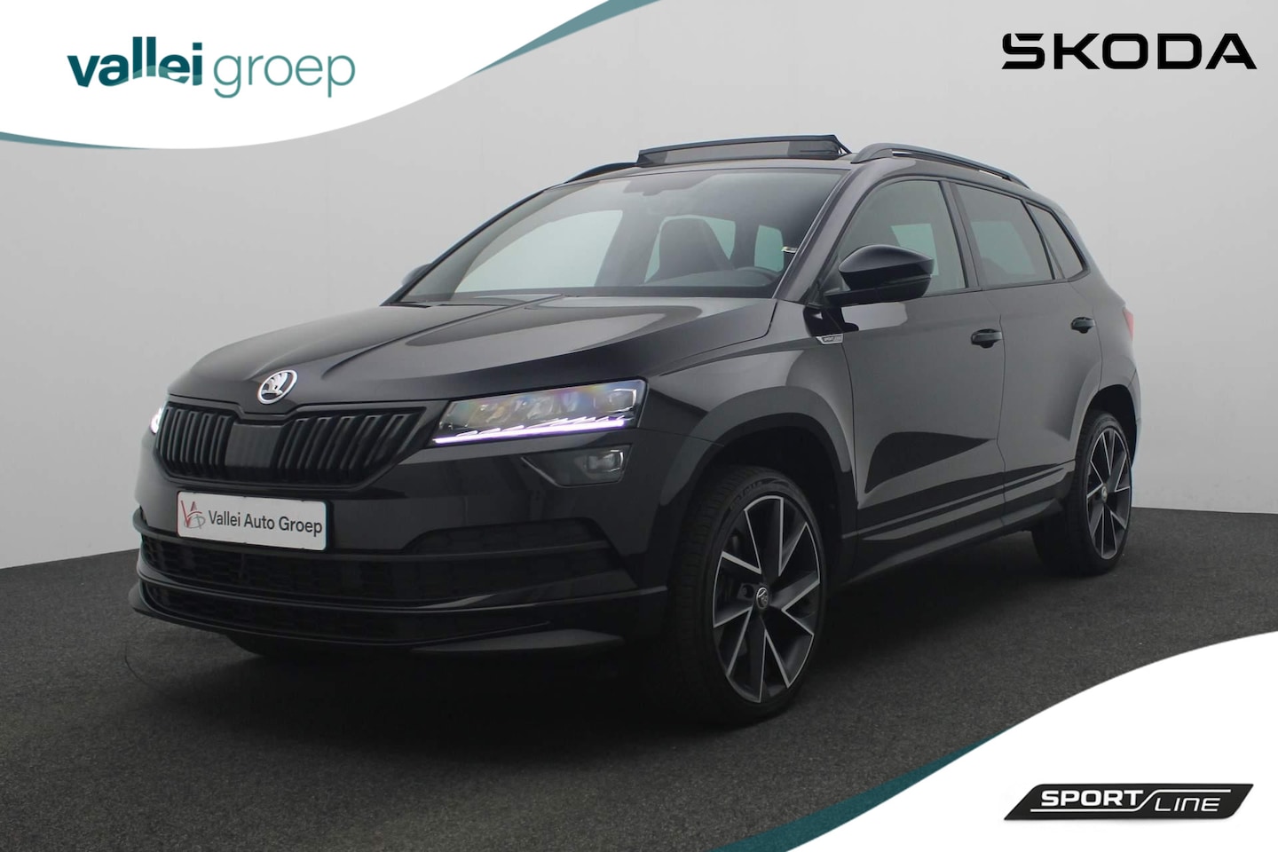 Skoda Karoq - 1.5 TSI 150PK DSG ACT Sportline Business | Pano | CANTON | Stoel-/achterbankverwarming | K - AutoWereld.nl