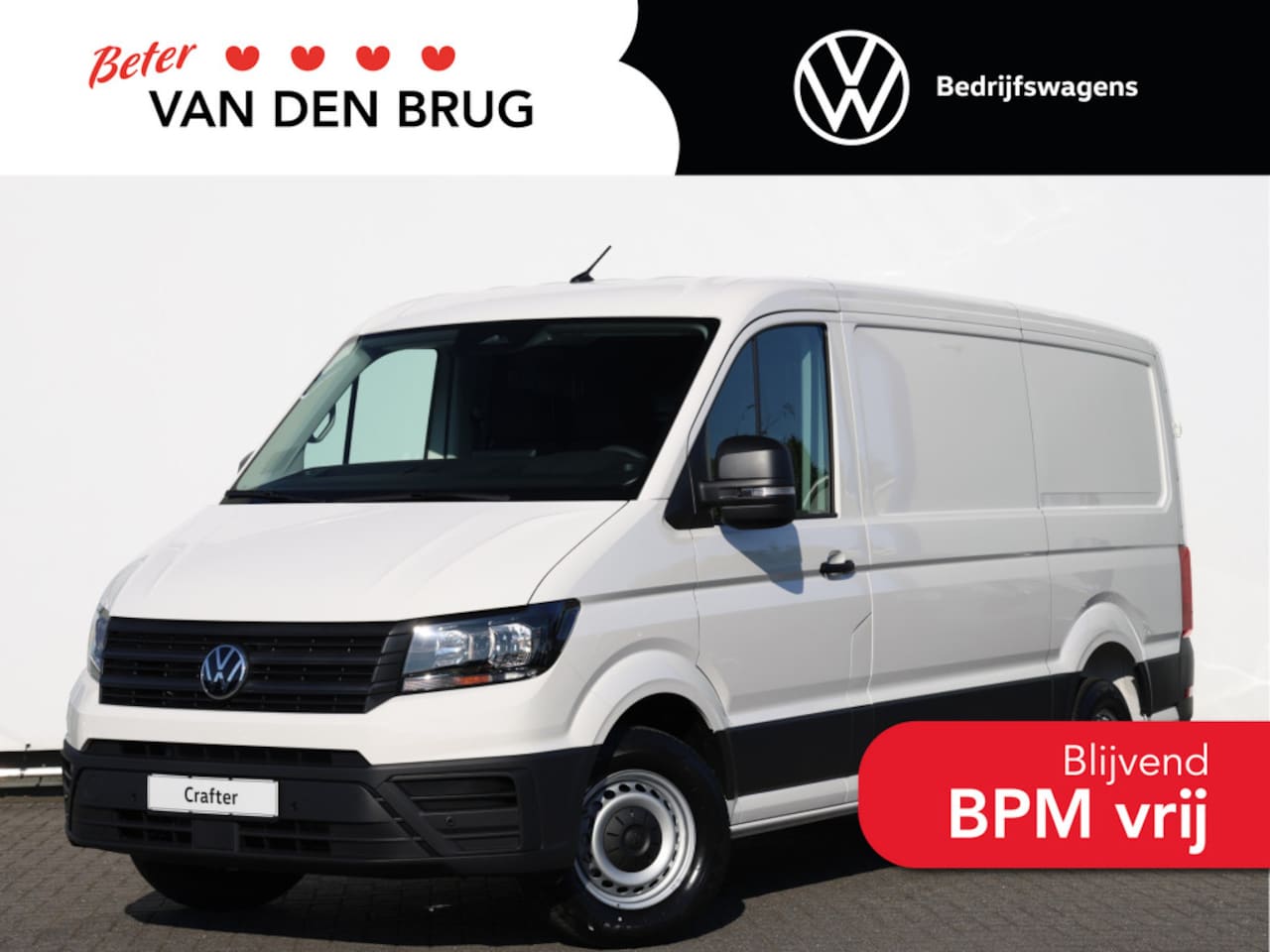 Volkswagen Crafter - 35 2.0 TDI 164pk L3H2 RWD | 3500 kg Trekgewicht | Camera | Cruise control | Bijrijdersbank - AutoWereld.nl