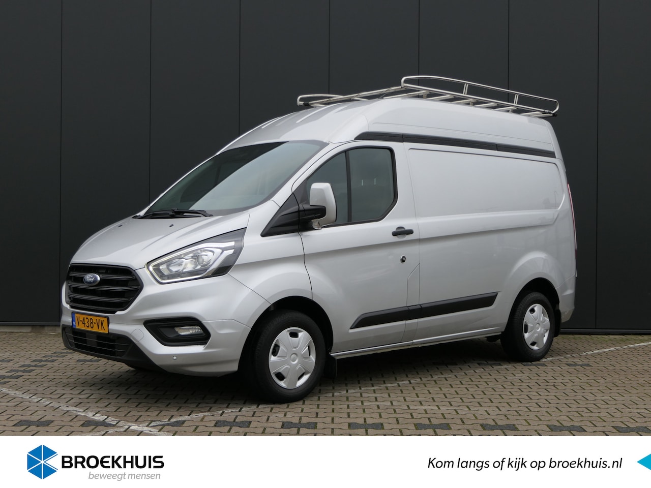 Ford Transit Custom - 280 2.0 TDCI L1H2 Trend | Verhoogd Dak! | Imperiaal | 3-Zits | Cruise Control | - AutoWereld.nl