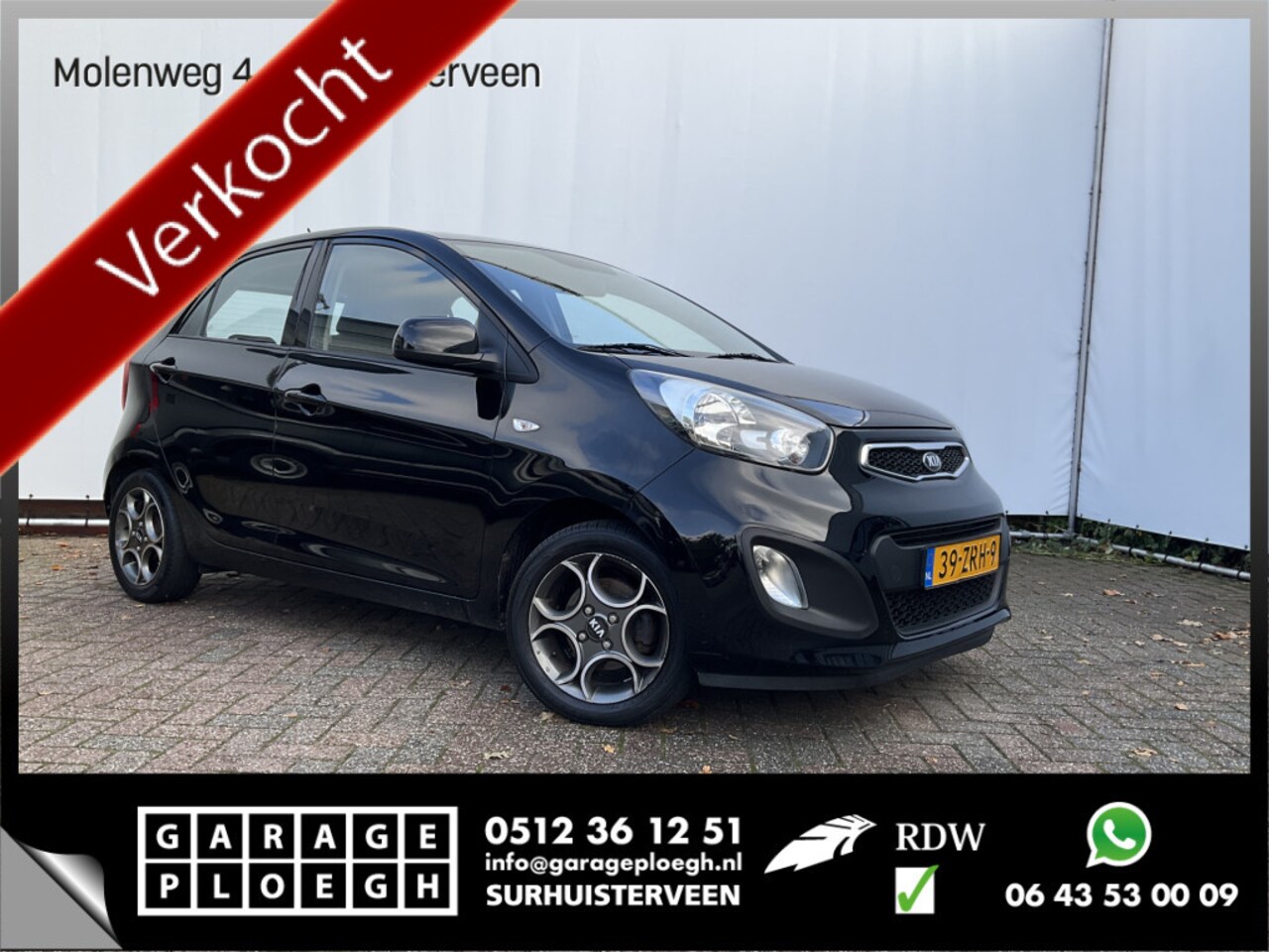 Kia Picanto - 1.0 CVVT Comfort Pack Airco 5-deurs Voll.onderhouden Zuinig! - AutoWereld.nl