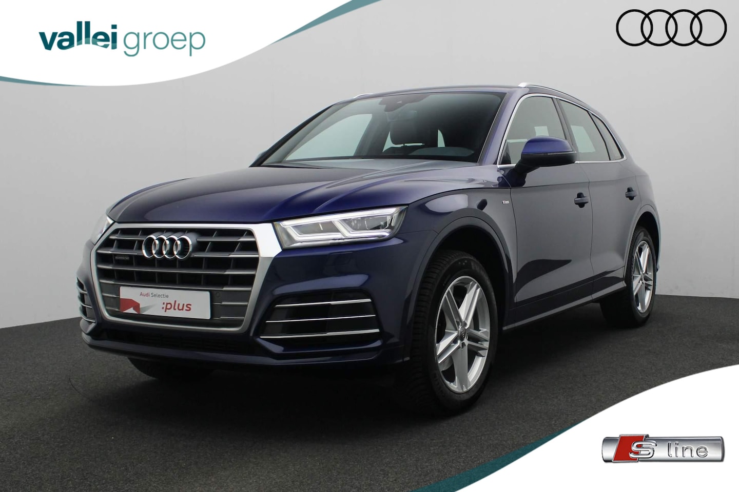 Audi Q5 - 2.0 TFSI 252PK S-tronic quattro Sport S Line Edition | Navi | Parkeersensoren voor/achter - AutoWereld.nl