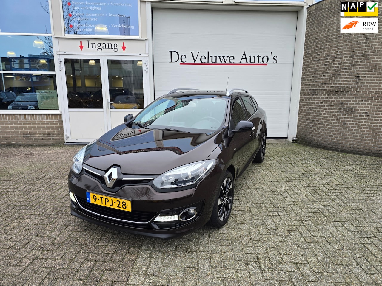 Renault Mégane Estate - 1.2 TCe Bose NL auto NAP LEDER NAVI - AutoWereld.nl