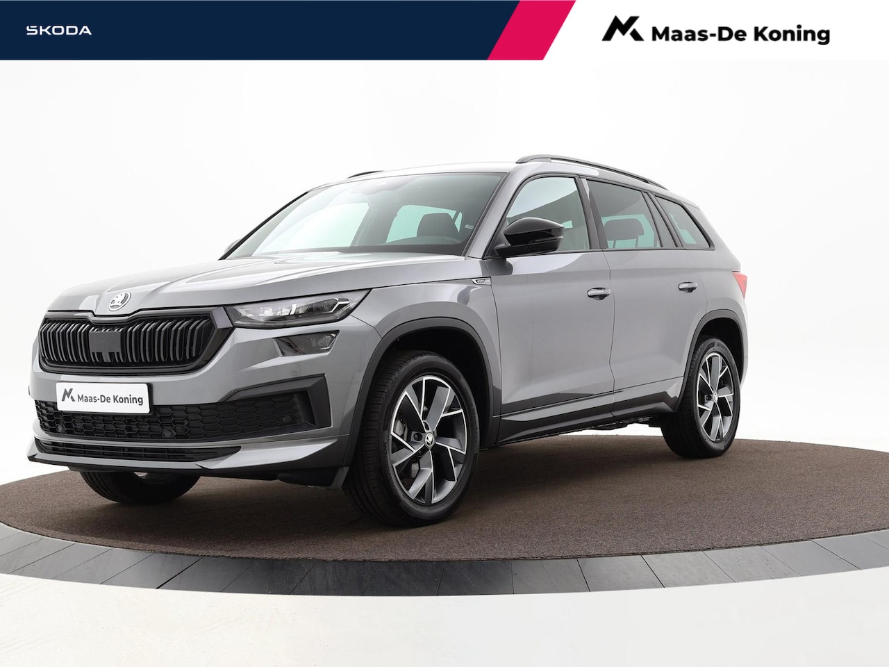 Skoda Kodiaq - 1.5 TSI 150pk DSG Sportline Business 7p. | Trekhaak inklapbaar | 7 Persoons | Elek.Bestuur - AutoWereld.nl