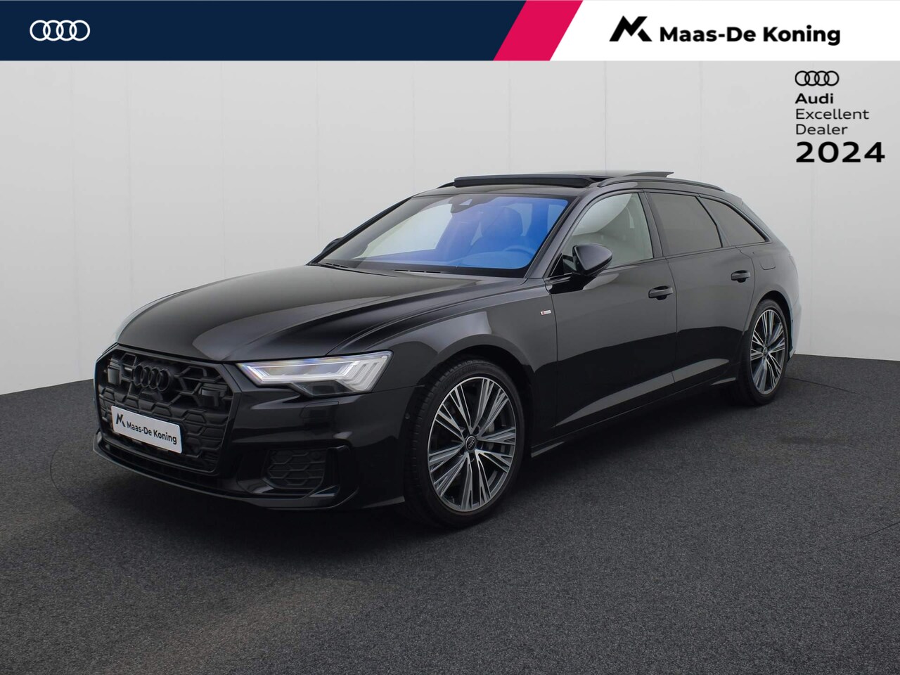 Audi A6 Avant - 50 TFSIe 220kW/299PK quattro S Line · Panoramadak · Trekhaak · Drive select · Garantie tot - AutoWereld.nl