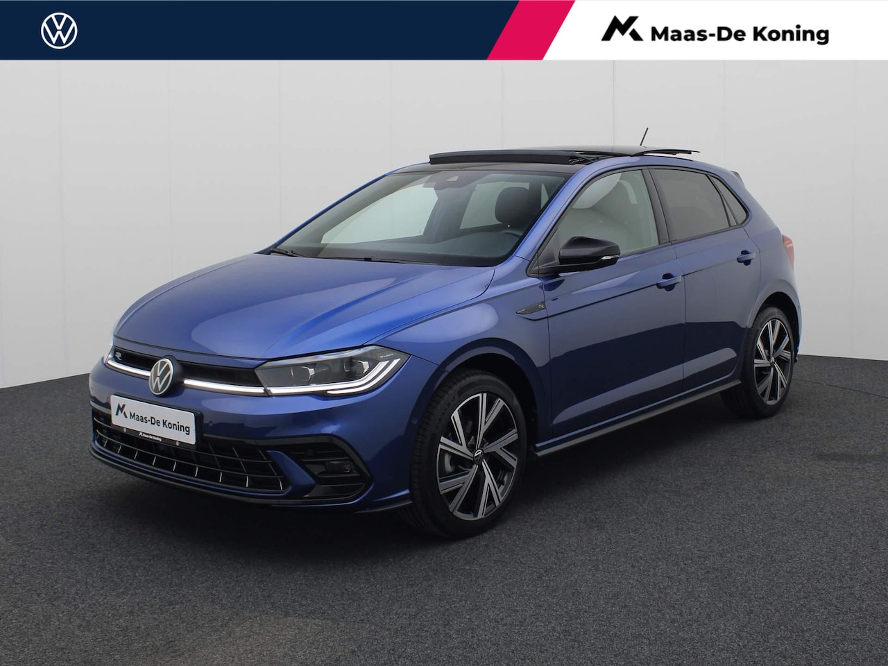 Volkswagen Polo - 1.0TSI/95PK R-Line · Panoramadak · Parkeersensoren + camera · Navigatie · Garantie tot jan - AutoWereld.nl