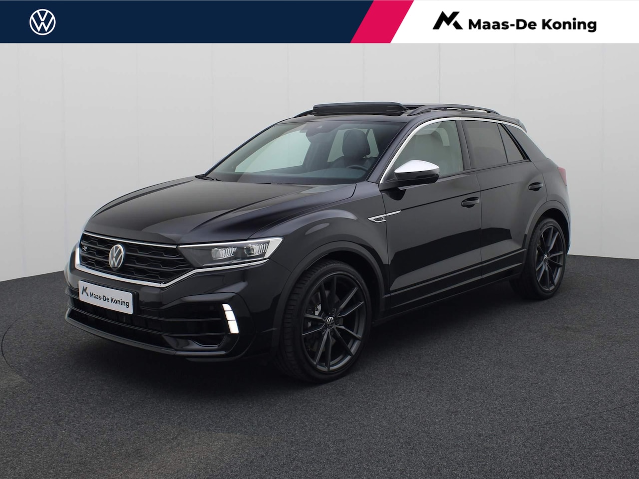 Volkswagen T-Roc - 2.0TSI/300PK 4Motion R Line Executive DSG · Panoramadak · App connect · Parkeersensoren + - AutoWereld.nl