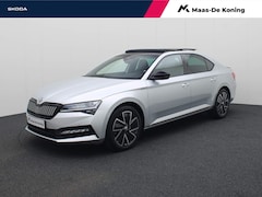 Skoda Superb - 1.4 TSIiV 160kW/218PK Sportline DSG · Panoramadak · Navigatie · Leder/Alcantra · Garantie