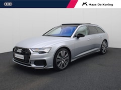 Audi A6 Avant - 55 TFSIe 270kw/367PK quattro S Line · Panoramadak · Trekhaak · Parkeersensoren + Area view