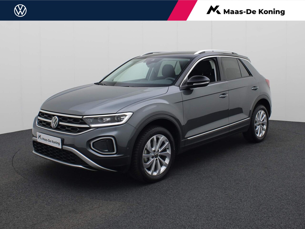 Volkswagen T-Roc - 1.5TSI/150PK Style DSG · Navigatie · Parkeersensoren · Trekhaak · Garantie tot januari 202 - AutoWereld.nl