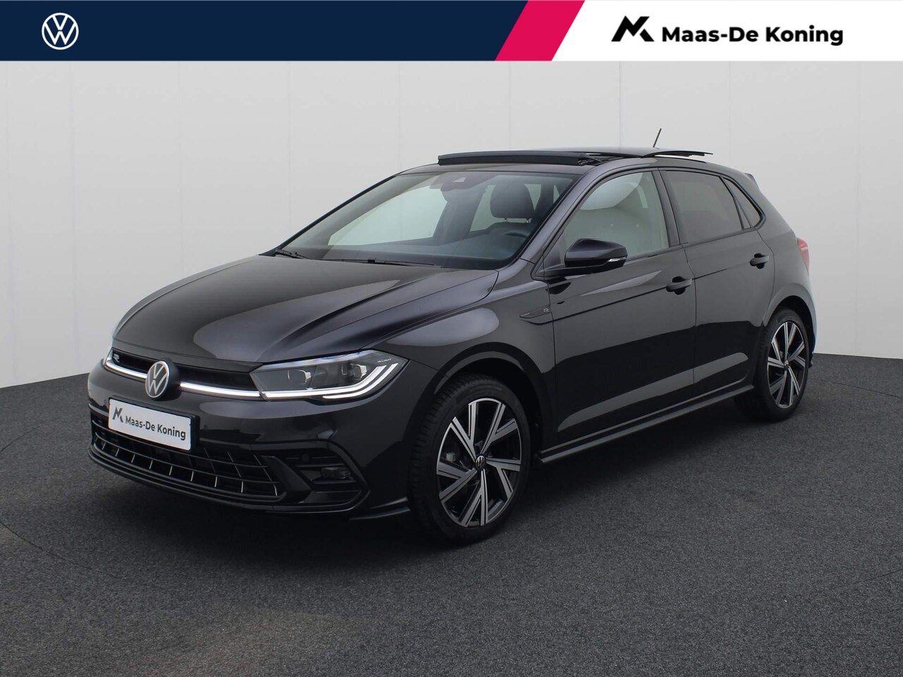 Volkswagen Polo - 1.0TSI/95PK R-Line · Navigatie · Panoramadak · Parkeersensoren + camera · Garantie tot nov - AutoWereld.nl