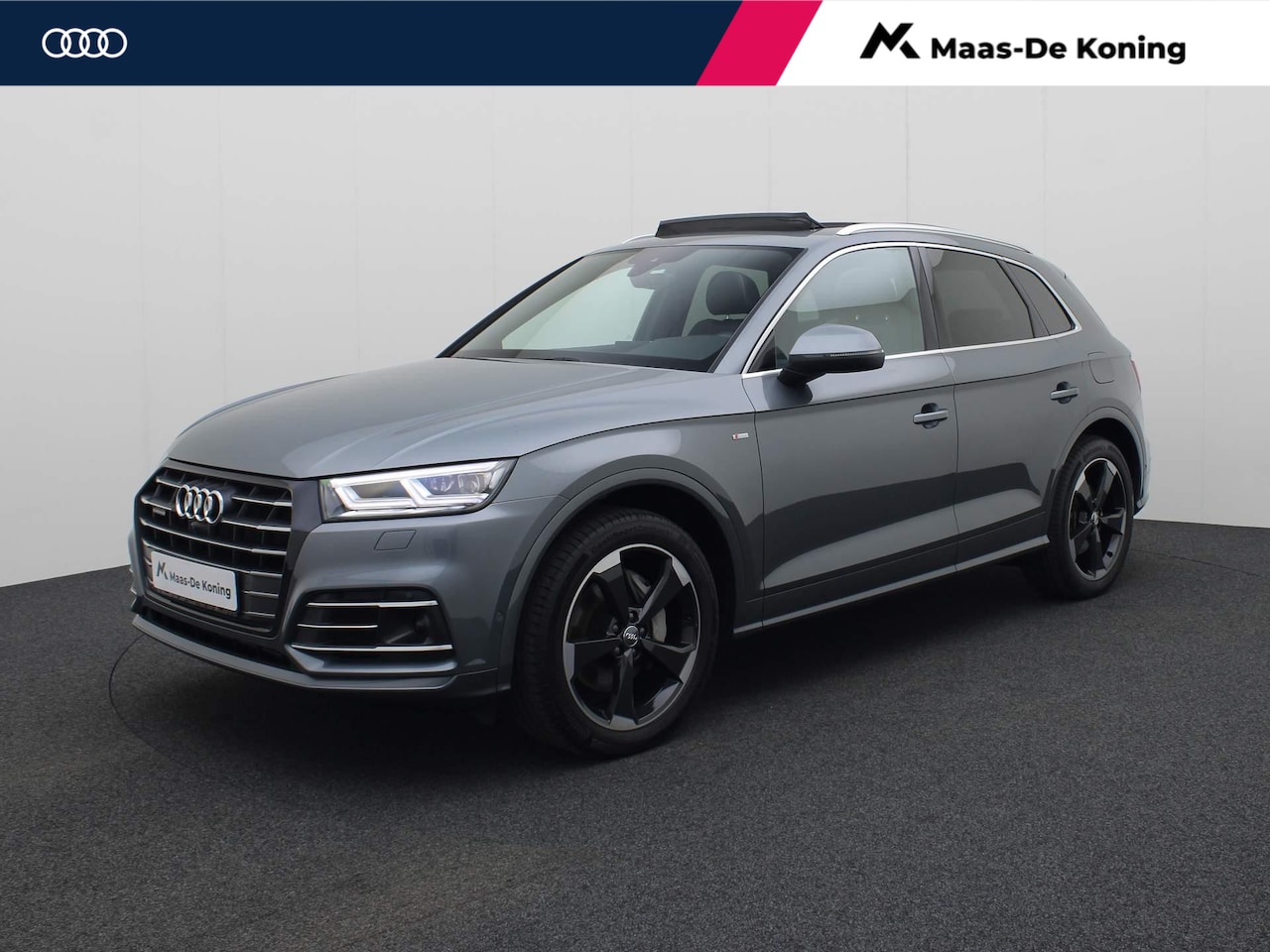 Audi Q5 - 50 TFSIe 270kW/367PK quattro S Line · Panoramadak · Trekhaak · Parkeersensoren + Rondom zi - AutoWereld.nl