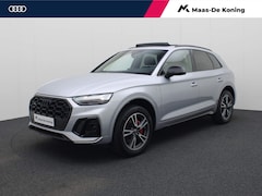 Audi Q5 - 50 TFSIe 220kW/299PK S Line quattro · Panoramadak · Drive select · Leder/stof · Stoel-& st