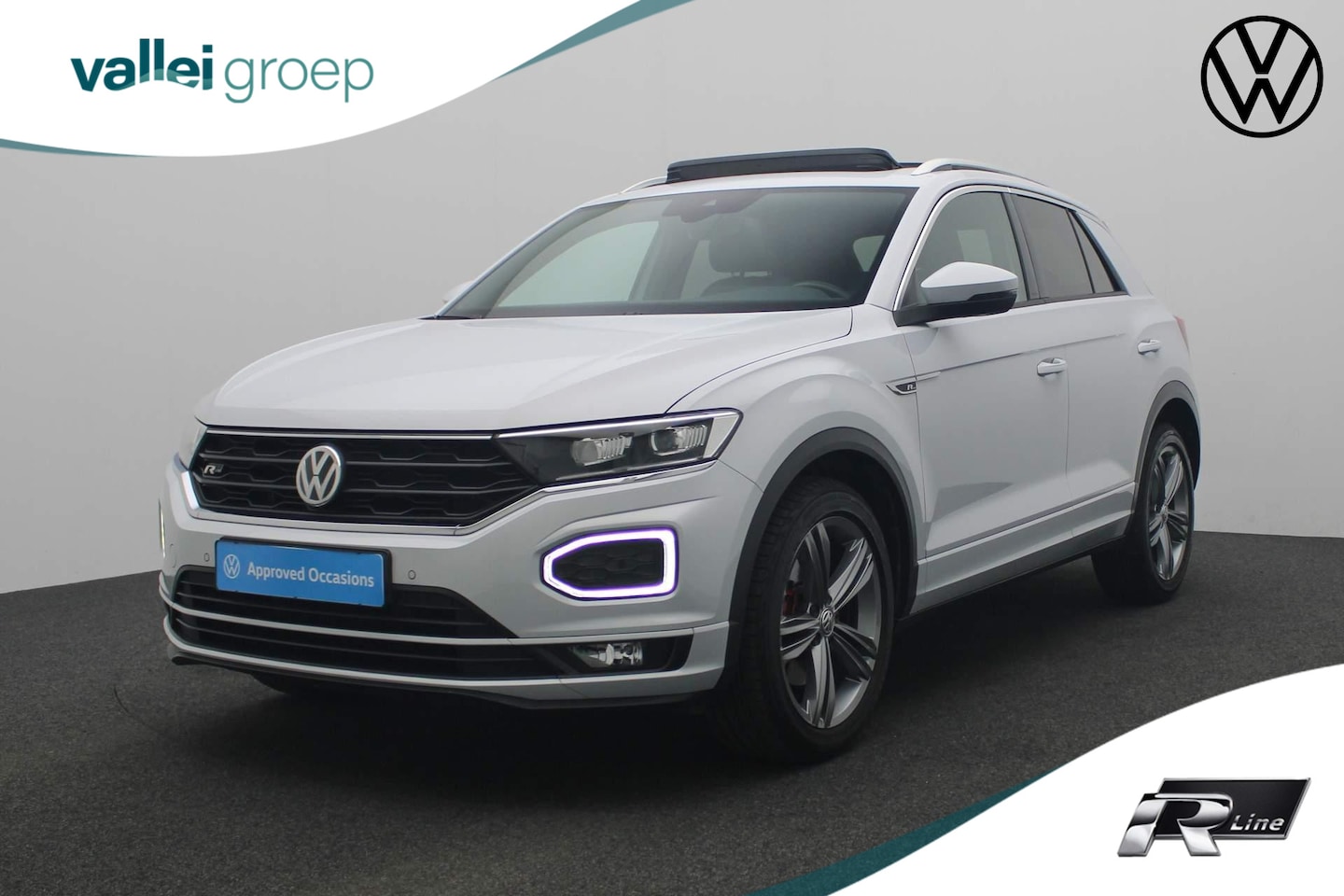 Volkswagen T-Roc - 1.5 TSI 150PK DSG Sport Business R / R-Line | Pano | Full LED | Navi | Camera | 18 inch | - AutoWereld.nl