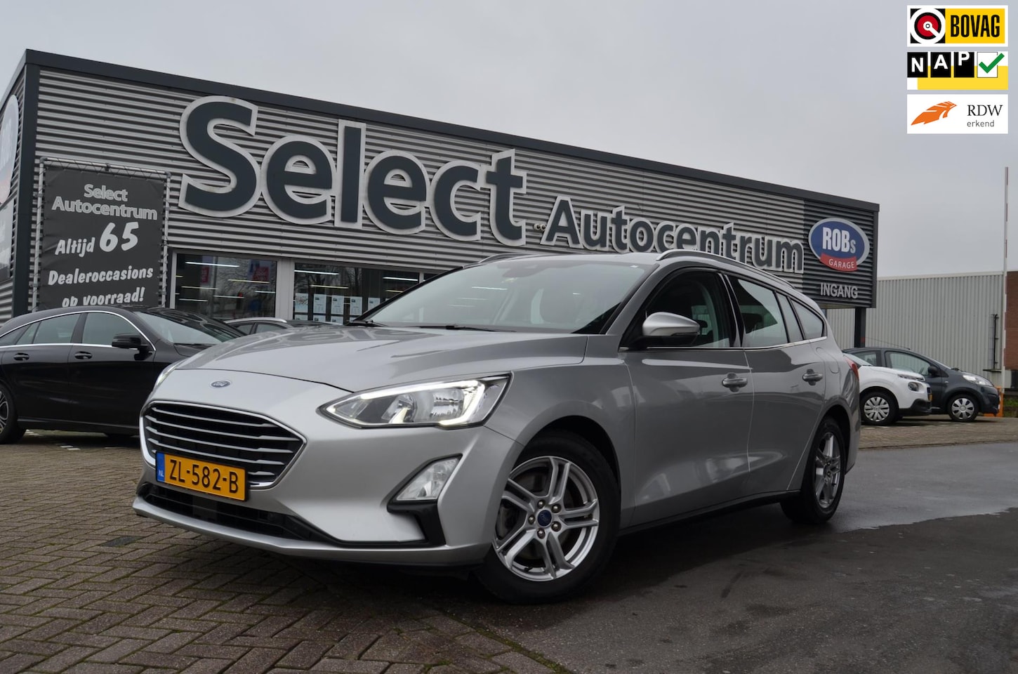 Ford Focus Wagon - 1.0 EcoBoost Trend Edition Business|NAVI|CARPLAY|CRUISE|PDC V+A+CAMERA|1E EIGENAAR|NAP - AutoWereld.nl