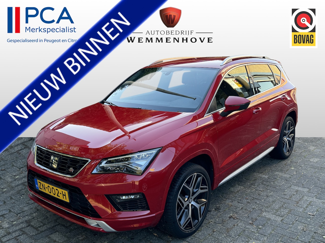 Seat Ateca - 1.5 TSI FR Business Intense Airco-Ecc/Alu wielen/Cruise contr/Navi/Mistl/Trekh/El.klep - AutoWereld.nl