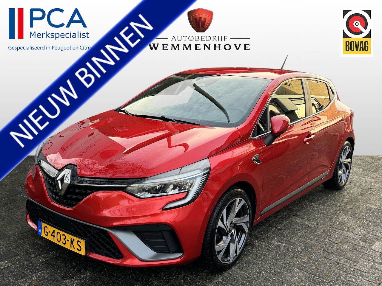 Renault Clio - 1.0 TCe R.S. Line RS-Line/Airco/Lichtmetalen wielen - AutoWereld.nl