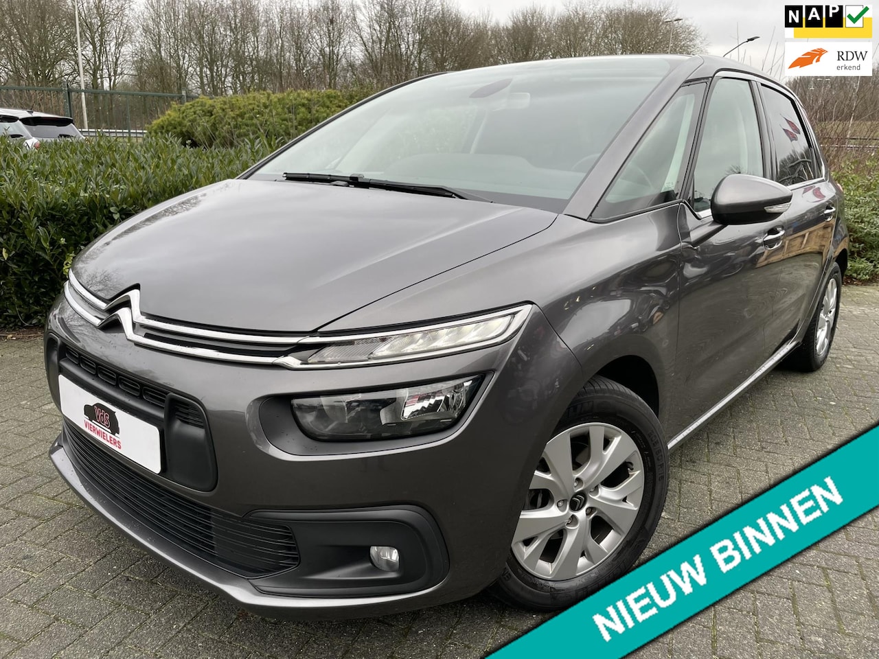 Citroën C4 SpaceTourer - 1.2 PureTech Selection Carplay Cruise Airco - AutoWereld.nl