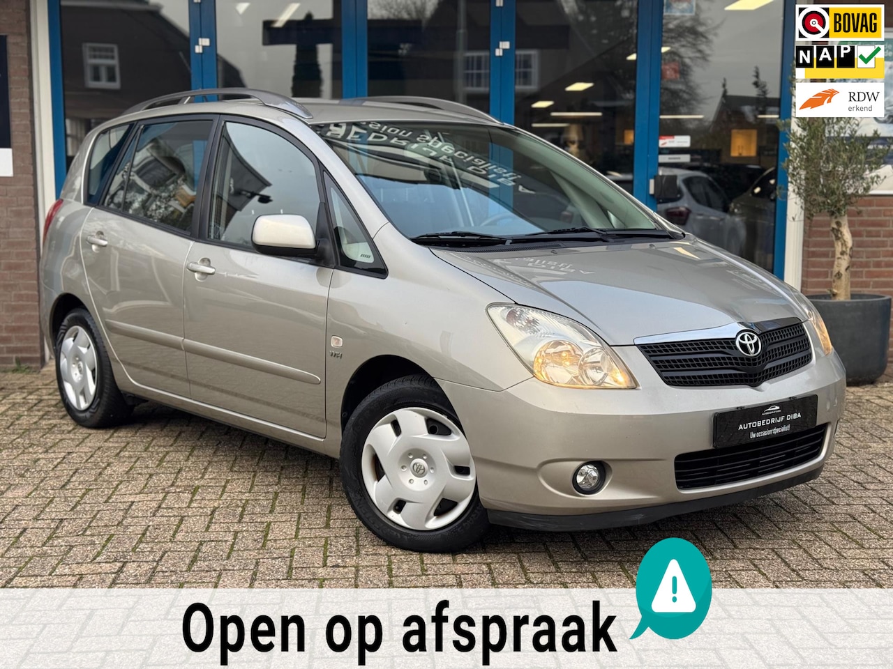 Toyota Corolla Verso - 1.6 VVT-i Linea Sol 2004 AIRCO APK NAP! - AutoWereld.nl