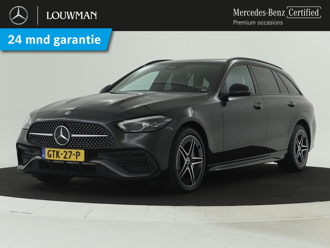 Mercedes-Benz C-klasse Estate - 300 e AMG Plug-In Hybride | AMG Styling | Night Pakket | Apple CarPlay | EASY PACK achterk - AutoWereld.nl