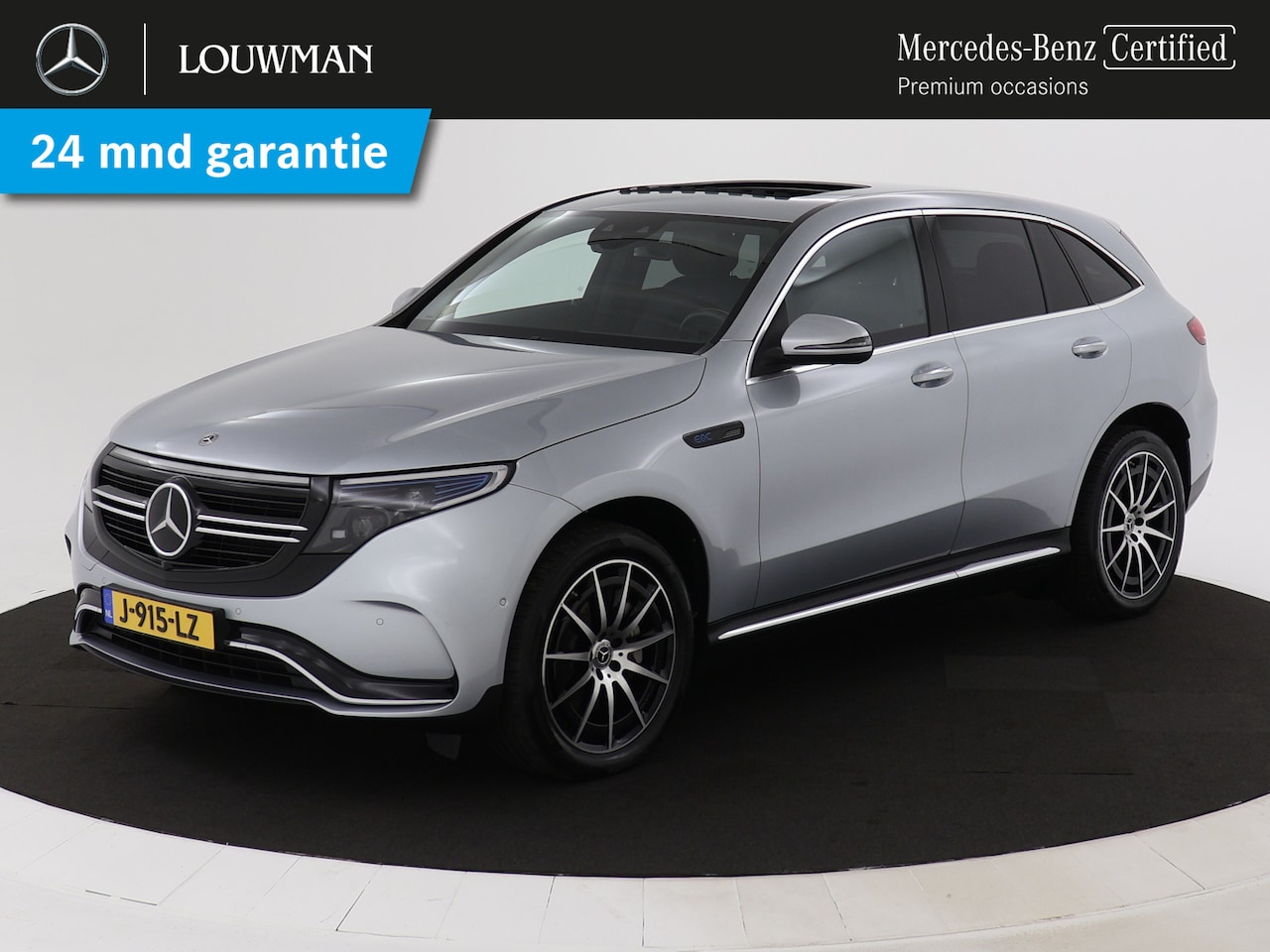 Mercedes-Benz EQC - 400 4MATIC Business Solution AMG 80 kWh | Schuifdak | Distronic | DAB | Keyless go | Inclu - AutoWereld.nl