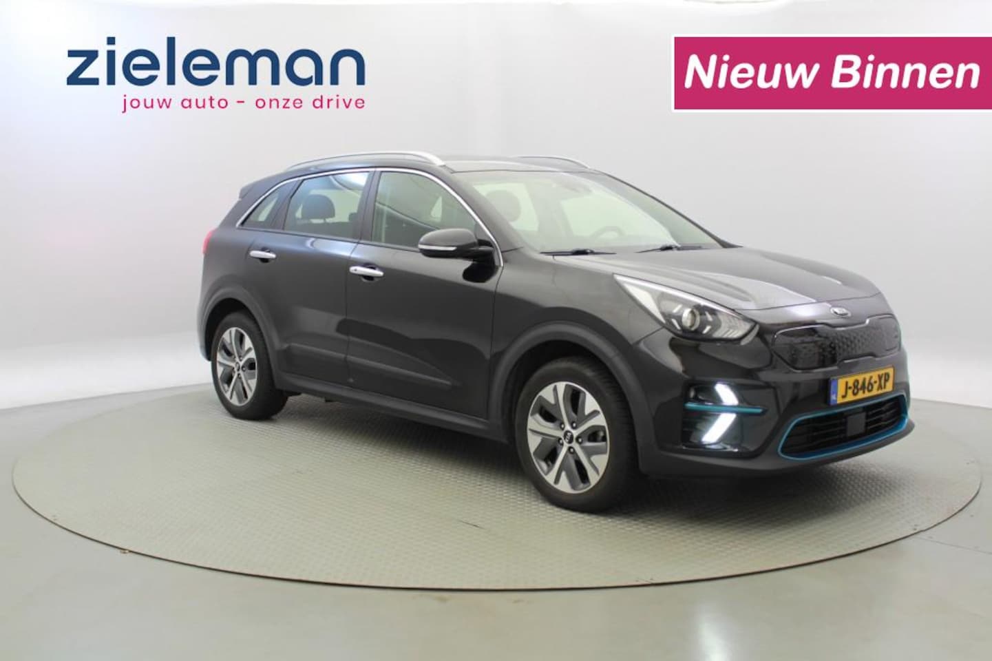 Kia e-Niro - Dynamic 64 kWh Fase 3 NIEUW MODEL, Leer - AutoWereld.nl