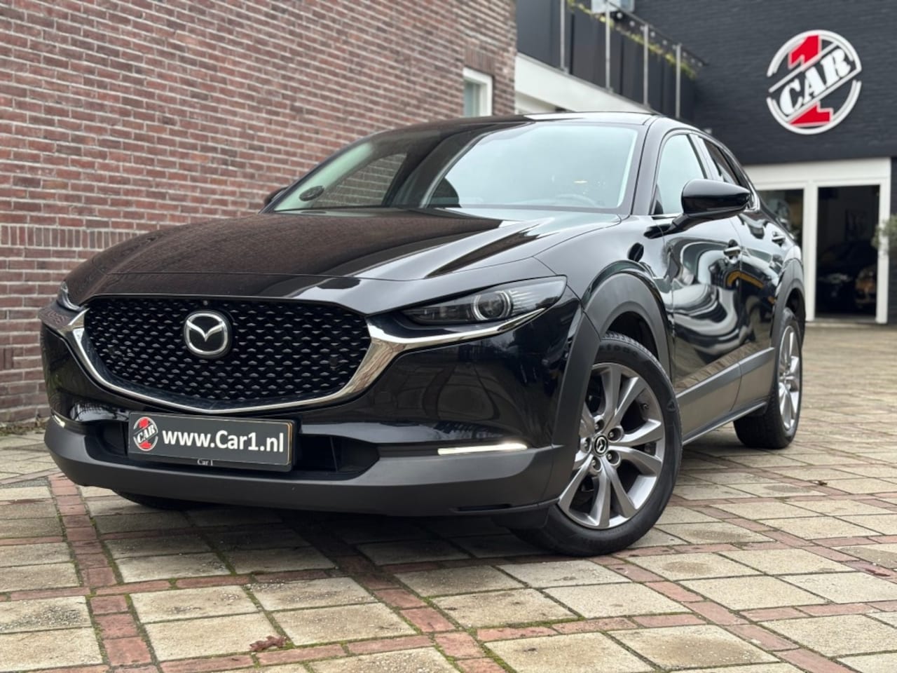 Mazda CX-30 - 2.0 e-SkyActiv-X M Hybrid Luxury AUTOMAAT HEAD UP KEYLESS APPLE - AutoWereld.nl