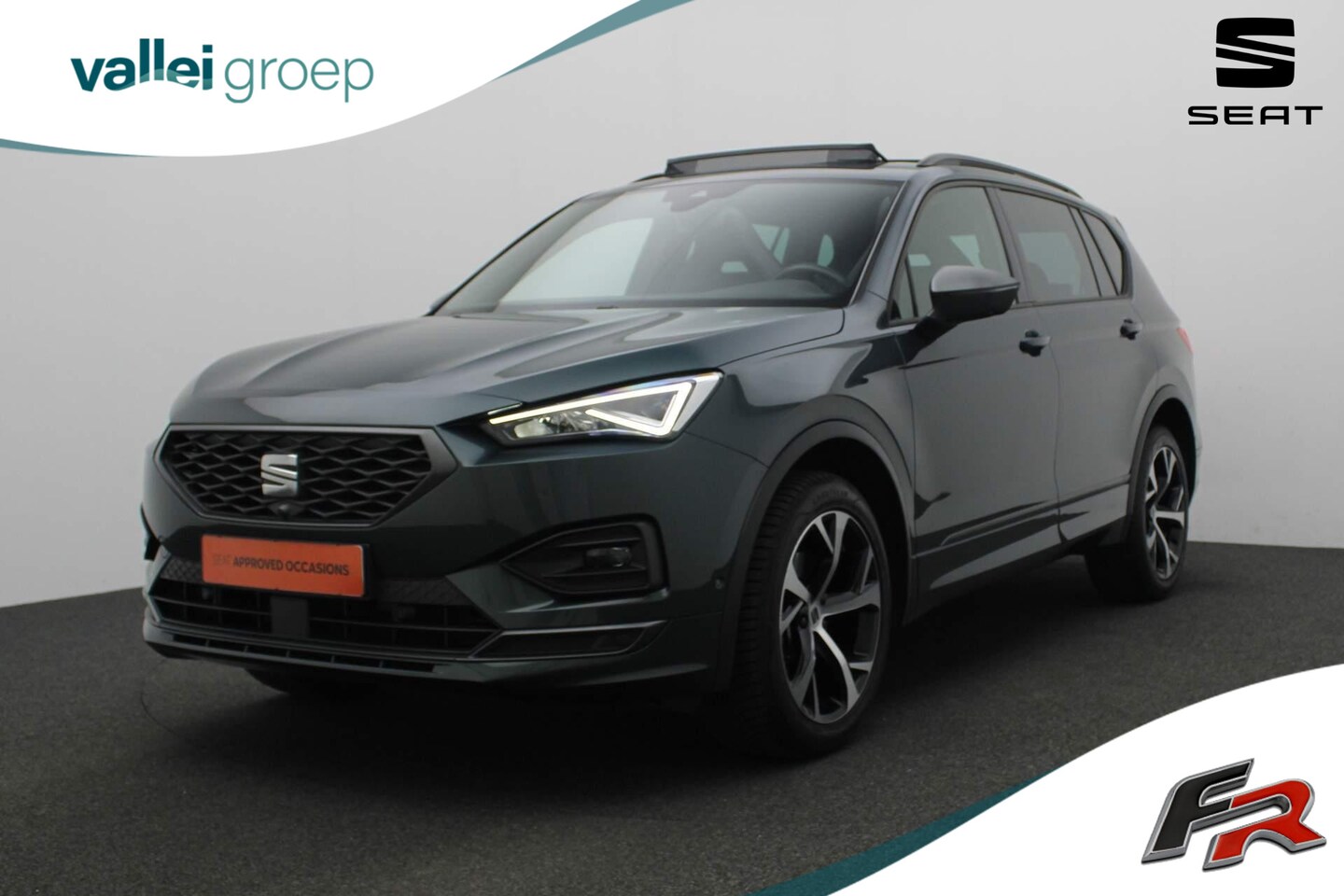 Seat Tarraco - 7 pers. 1.5 TSI 150PK DSG FR Business Intense | Pano | Keyless | 360 camera | Full LED | N - AutoWereld.nl