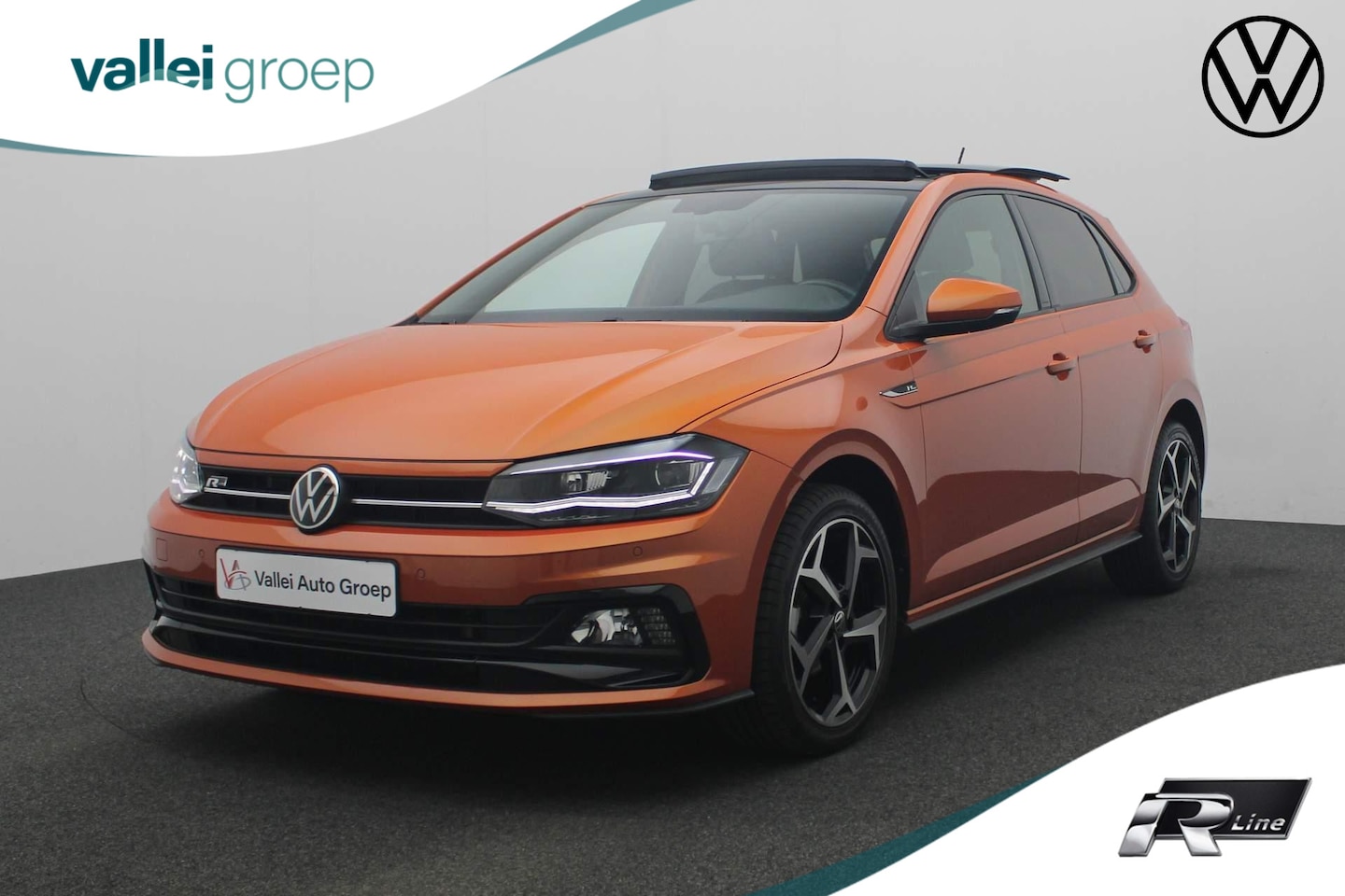 Volkswagen Polo - 1.0 TSI 95PK DSG Highline Business R / R-Line | Pano | Navi | 17 inch | Full LED | Virtual - AutoWereld.nl